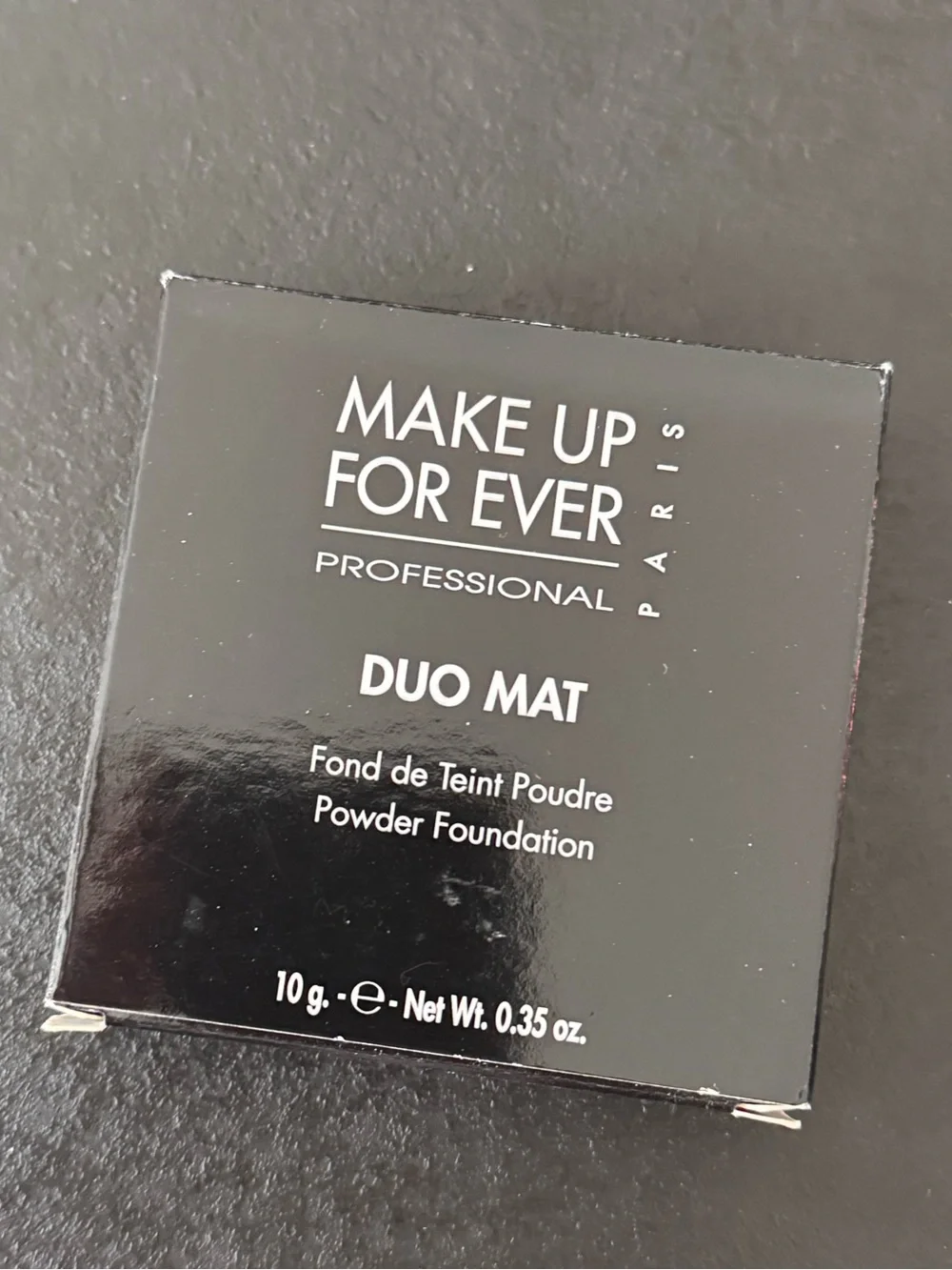 MAKE UP FOR EVER Duo Mat Foundation 207 Golden Beige NEW Discontinued